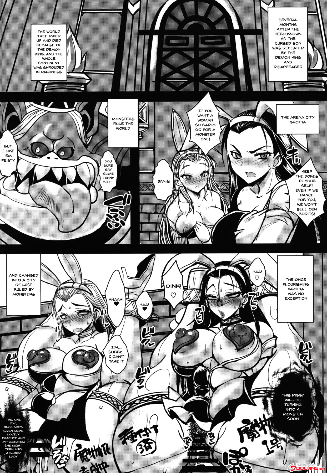 Hentai Manga Comic-Lewd Princess's Paradise-Read-3